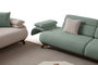 Atelier Del Sofa Bonjo Walnut - Sea Green